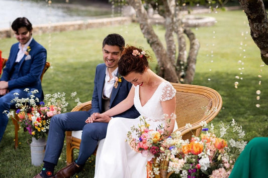 Marion & Greg - Un mariage chaleureux au Manoir de Kerouzien dans le Finistère.