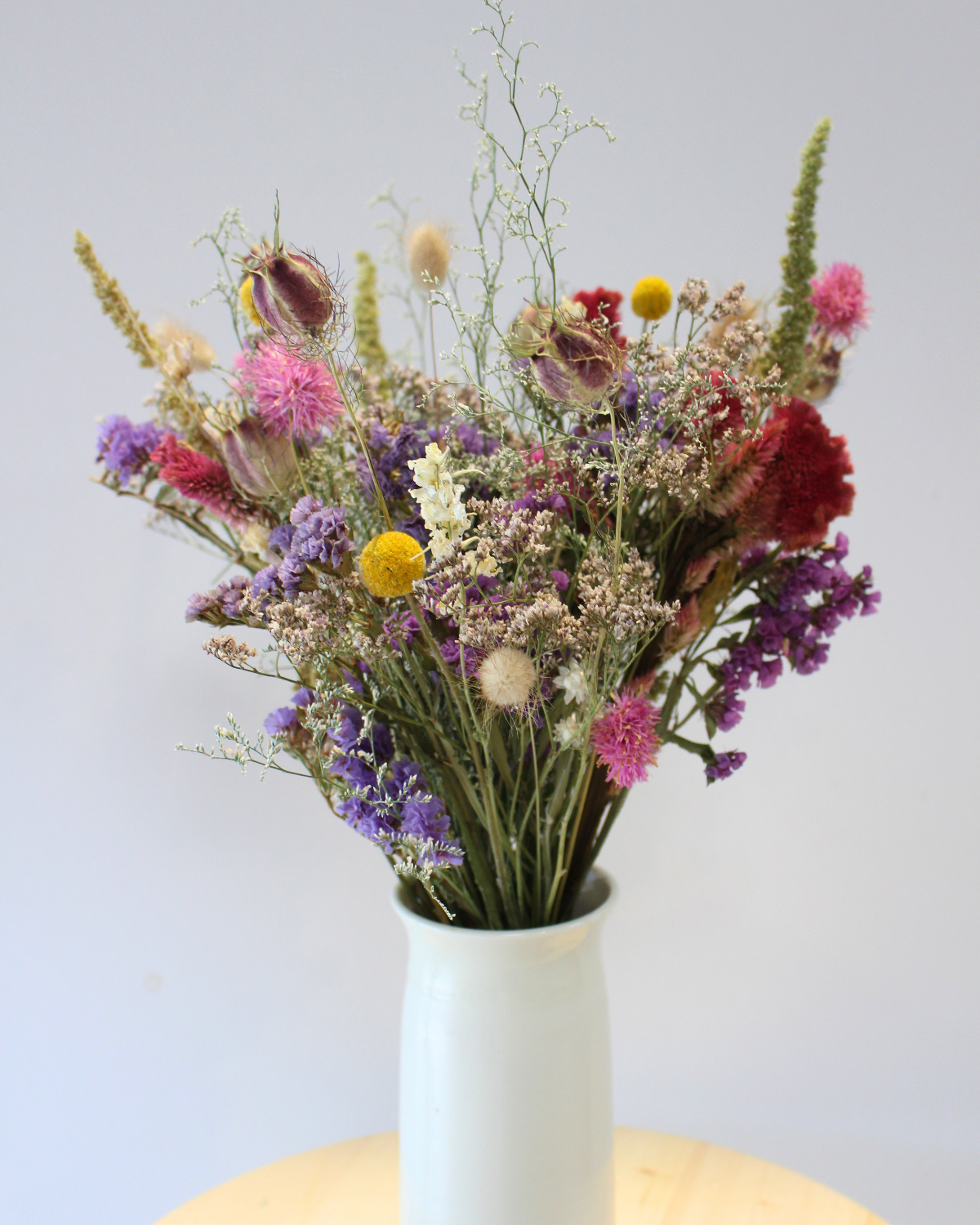 Bouquet fête des Mères en fleurs séchées