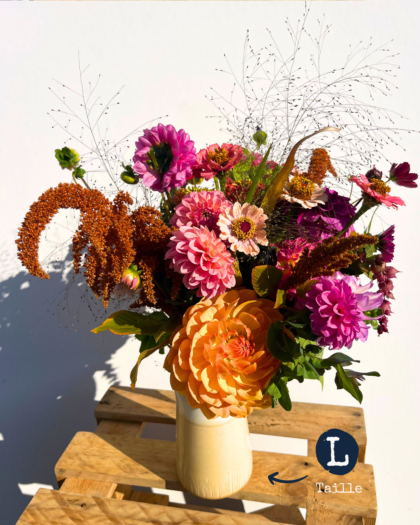 Bouquet de fleurs fraîches