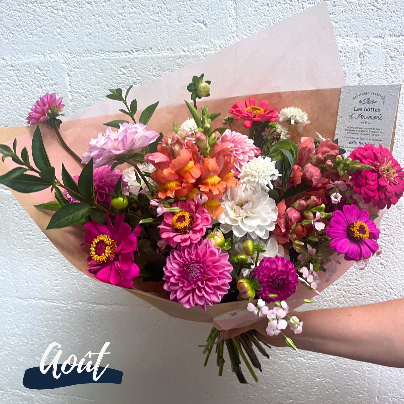 Bouquet de fleurs fraîches