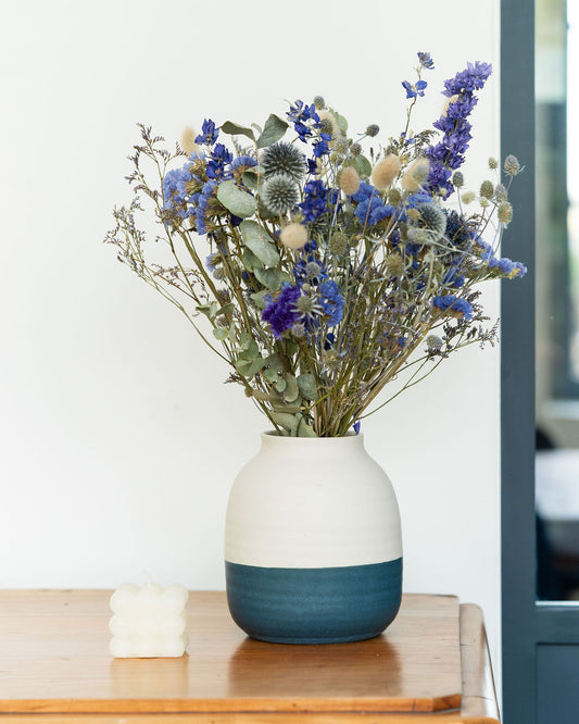 Bouquet de fleurs séchées - LES MOTS BLEUS