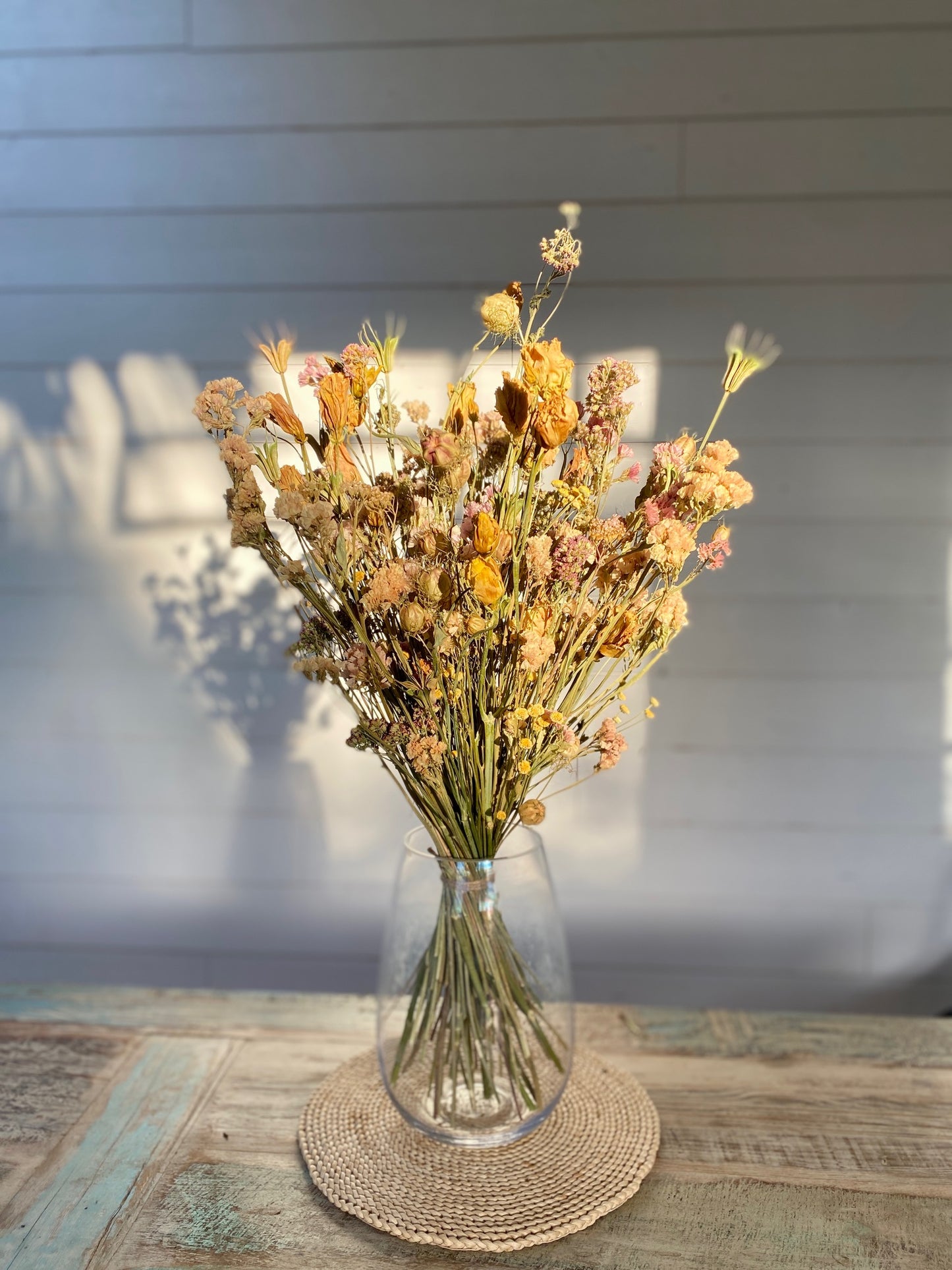 Bouquet de fleurs séchées