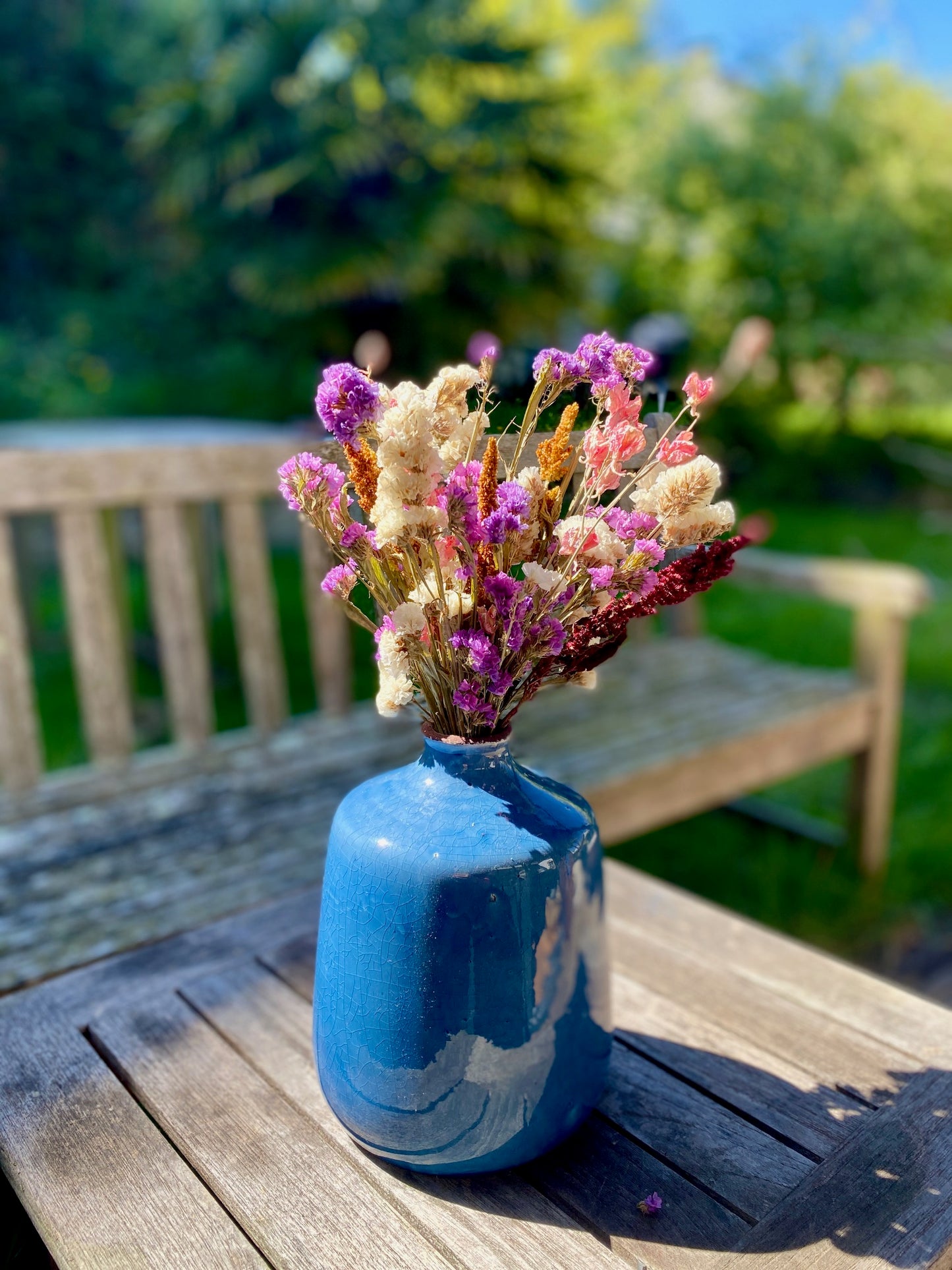 Bouquet de fleurs séchées
