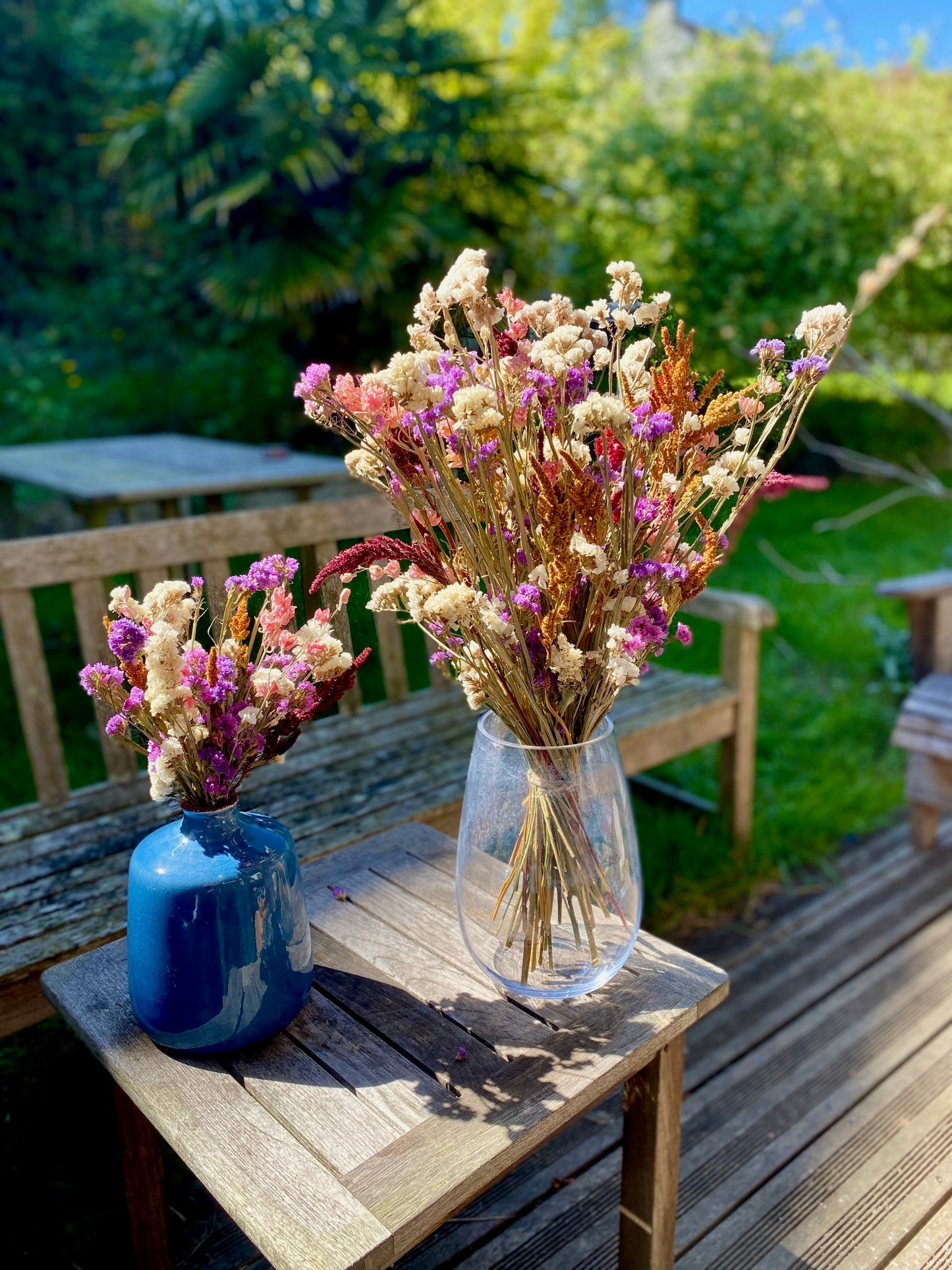 Bouquet de fleurs séchées