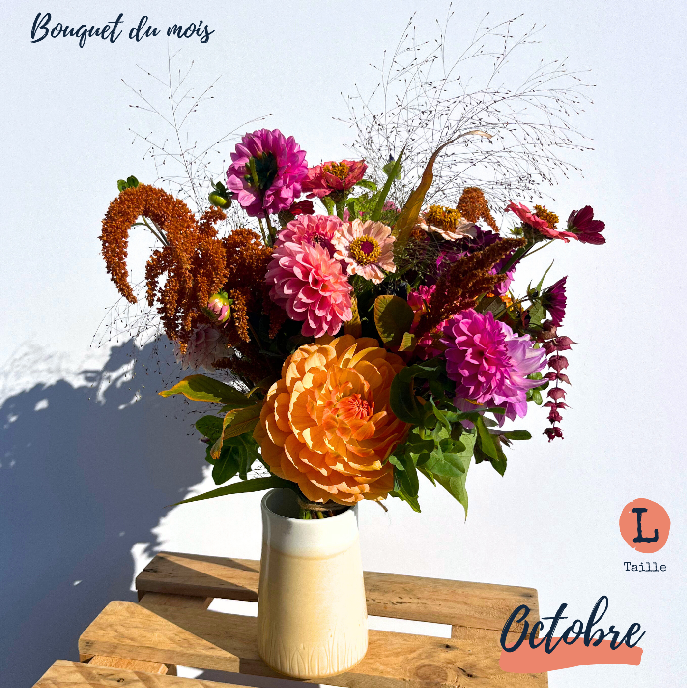Bouquet de fleurs fraîches