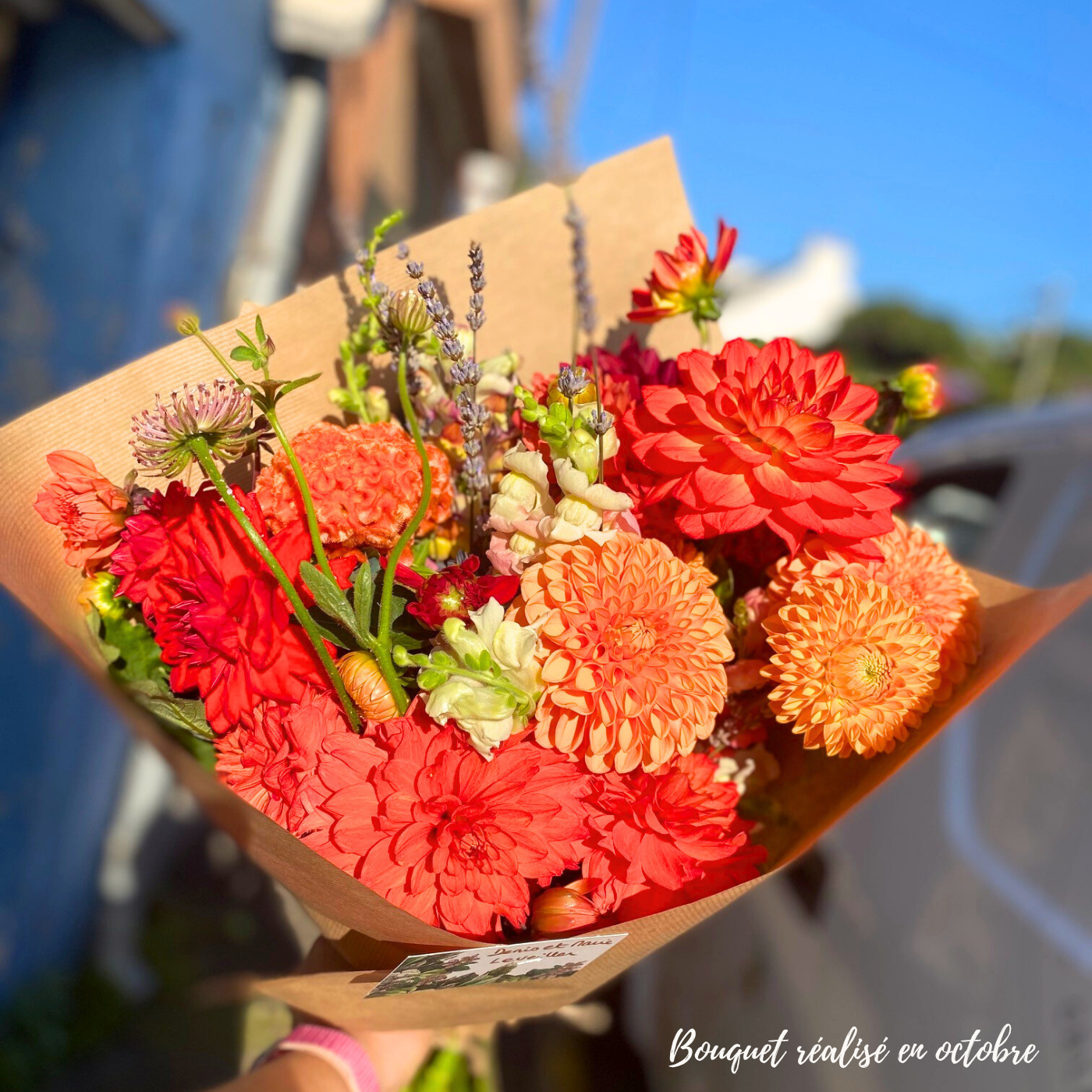 Bouquet de fleurs fraîches