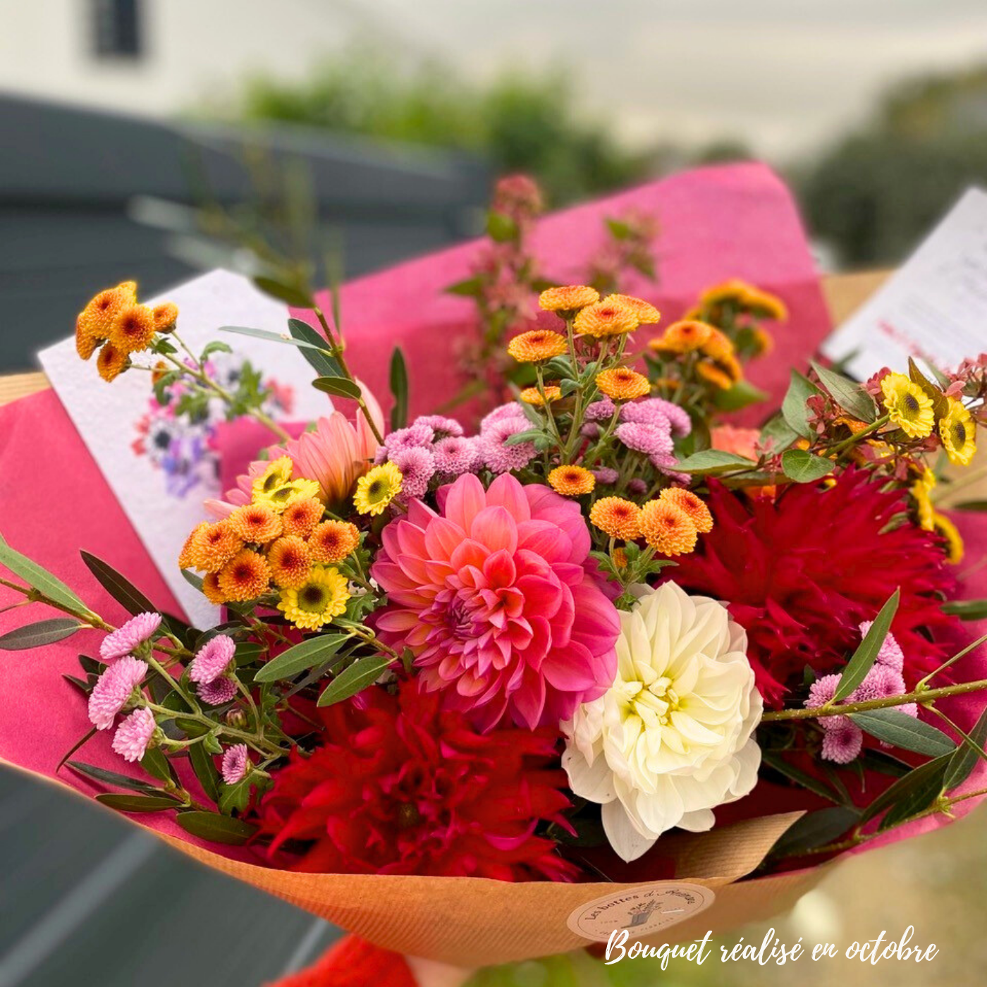 Bouquet de fleurs fraîches