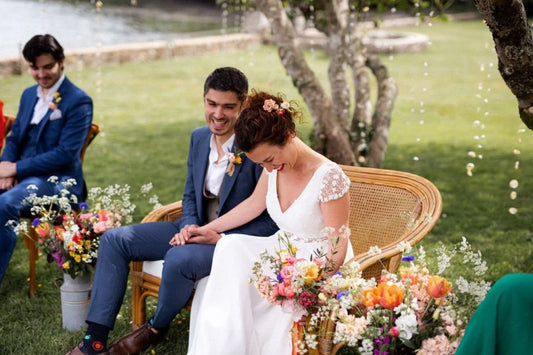 Marion & Greg - Un mariage chaleureux au Manoir de Kerouzien dans le Finistère.