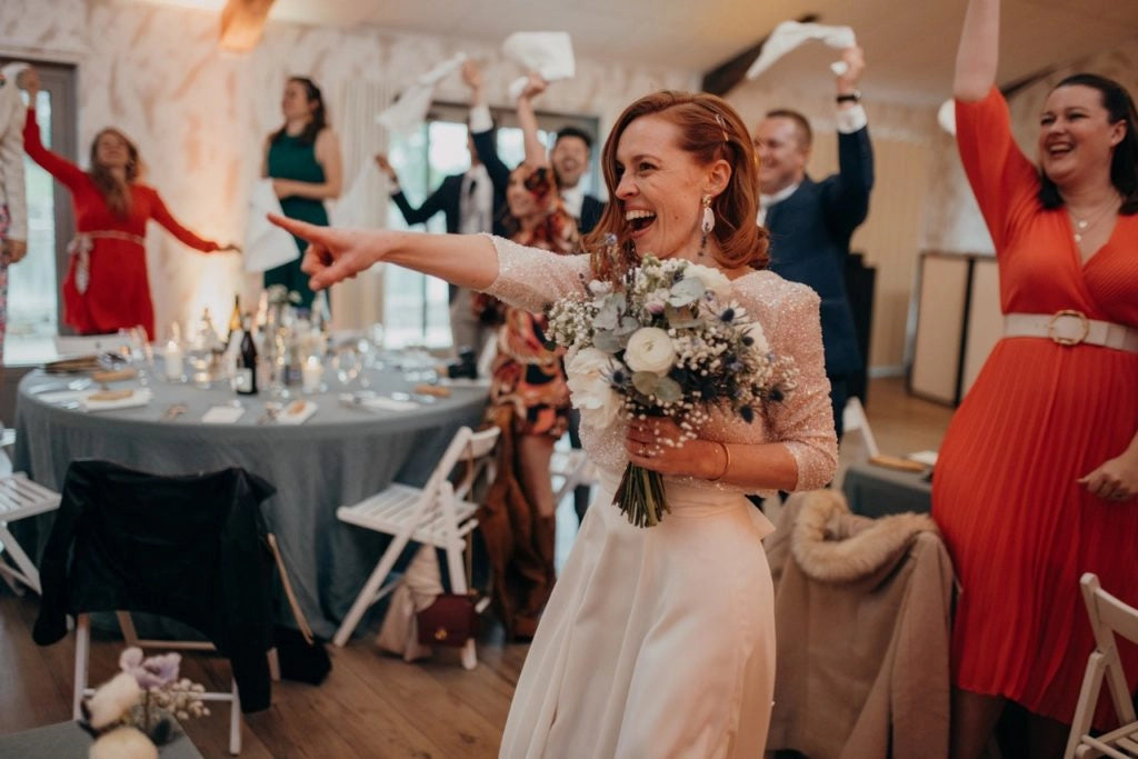 Océane & Florent - Un mariage blanc et bleu au Château de la Giraudais près de Rennes