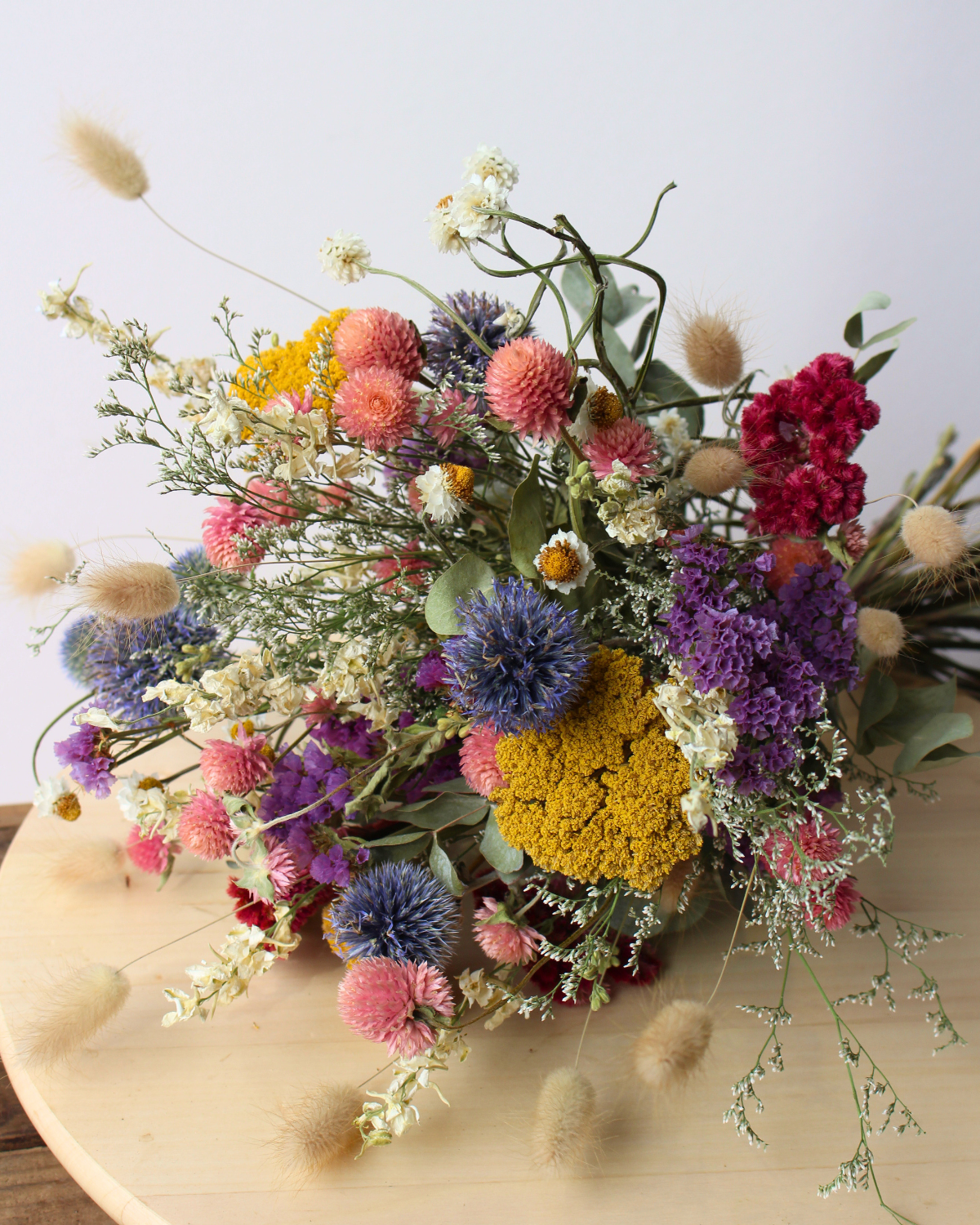 Bouquets en fleurs séchées