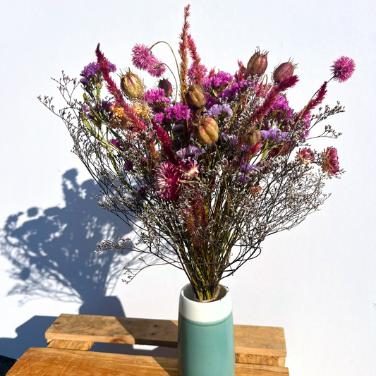 Bouquet de fleurs séchées