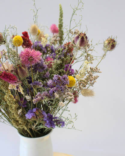 Bouquet fête des Mères en fleurs séchées