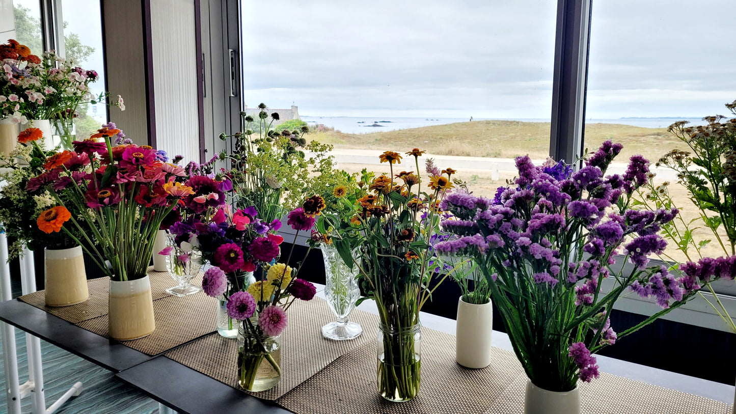 Atelier : Composez votre centre de table sans mousse florale ( Janvier à mars )