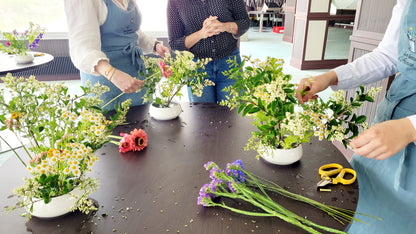 Atelier : Composez votre centre de table sans mousse florale ( Janvier à mars )