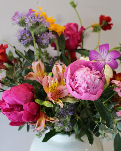 🧡 Spécial fête des mères : un bouquet L aux couleurs vives + un atelier pour 99,90 € (au lieu de 120,20€)