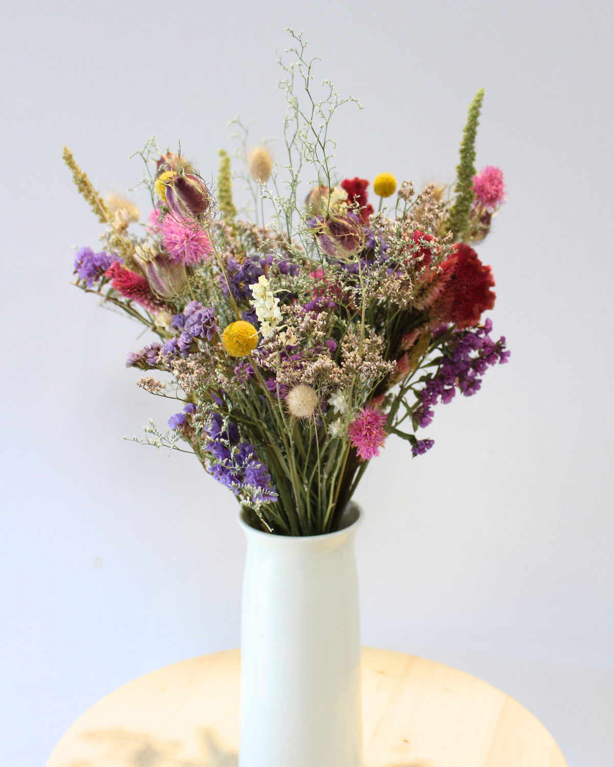Bouquet fête des Mères en fleurs séchées