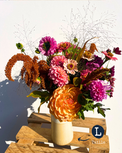 Bouquet de fleurs fraîches