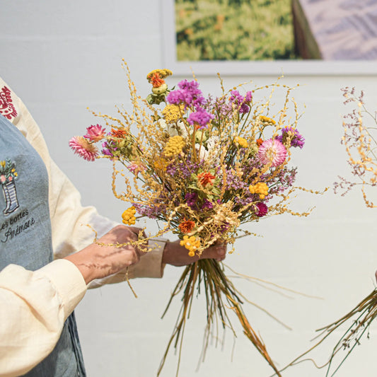 Atelier : bouquet de fleurs séchées