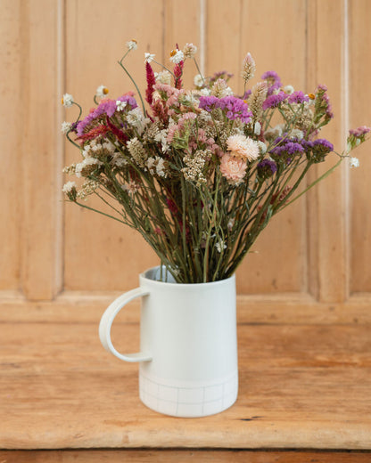 Bouquet de fleurs séchées - CHAMALLOW