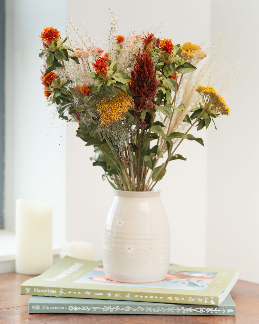 Bouquet de fleurs séchées - GOLDEN HOUR