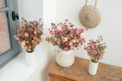 Bouquet de fleurs séchées - LA VIE EN ROSE