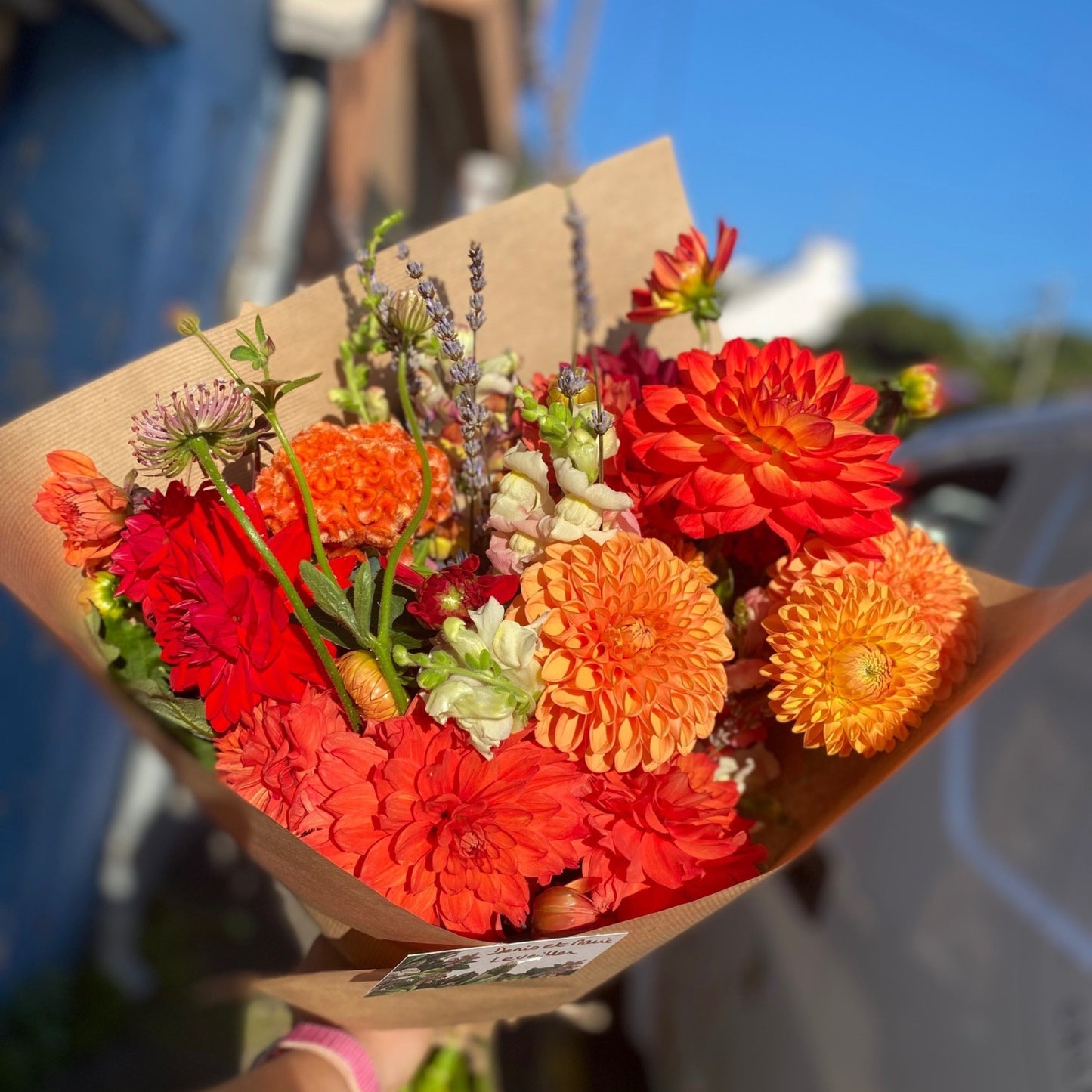 Bouquet de fleurs fraîches