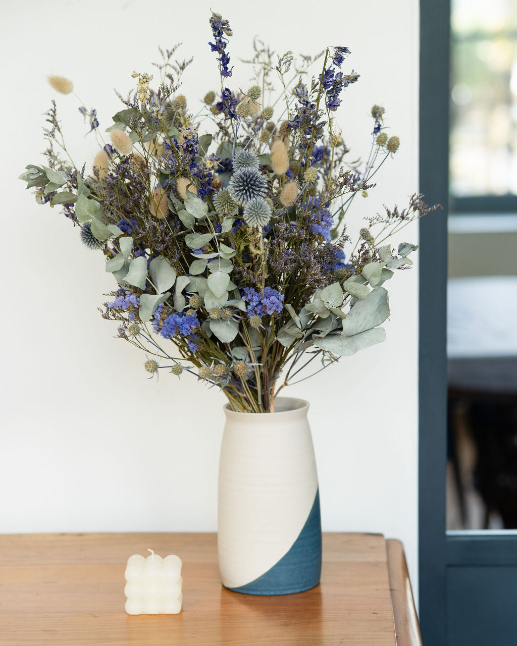 Bouquet de fleurs séchées - LES MOTS BLEUS