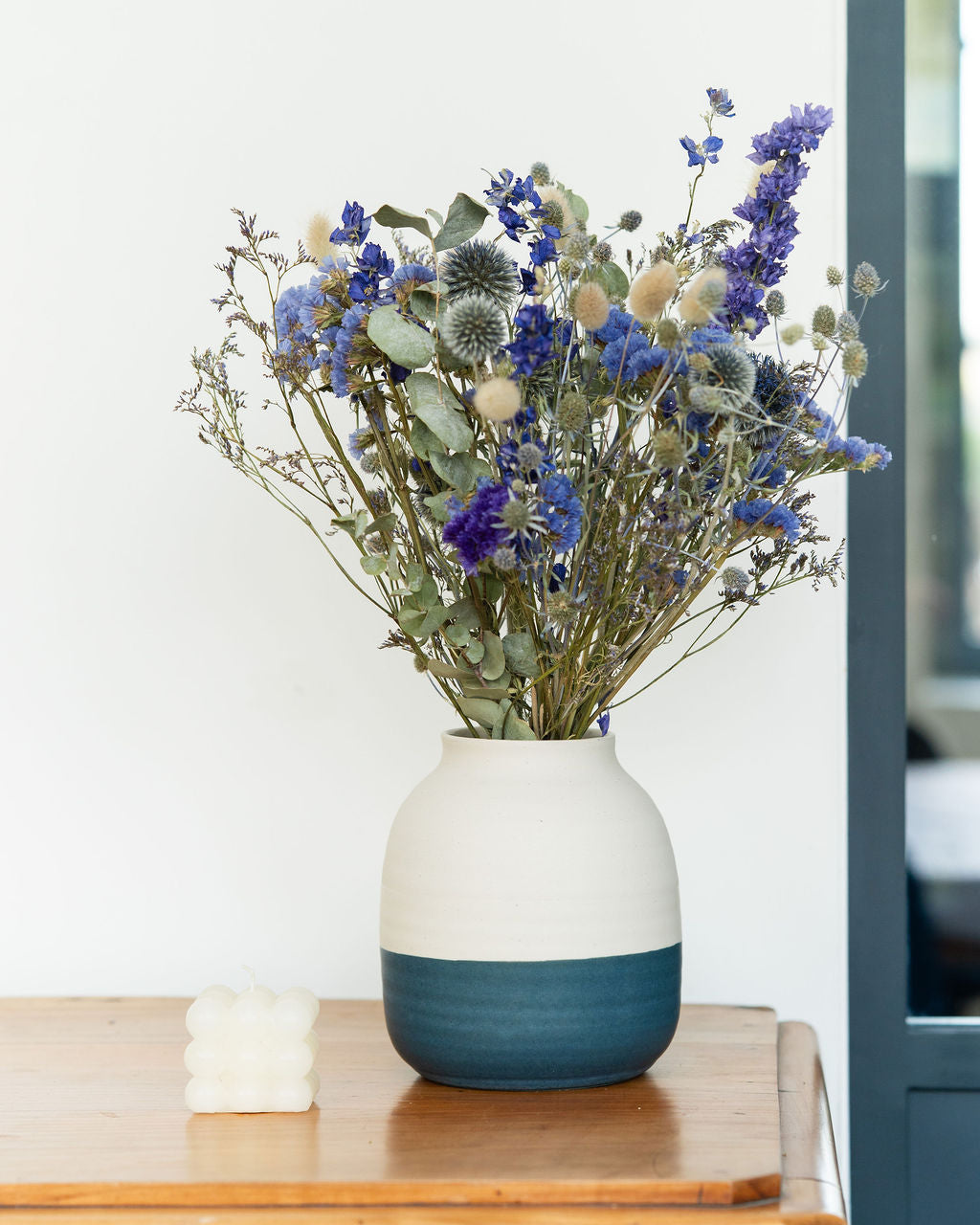 Bouquet de fleurs séchées - LES MOTS BLEUS