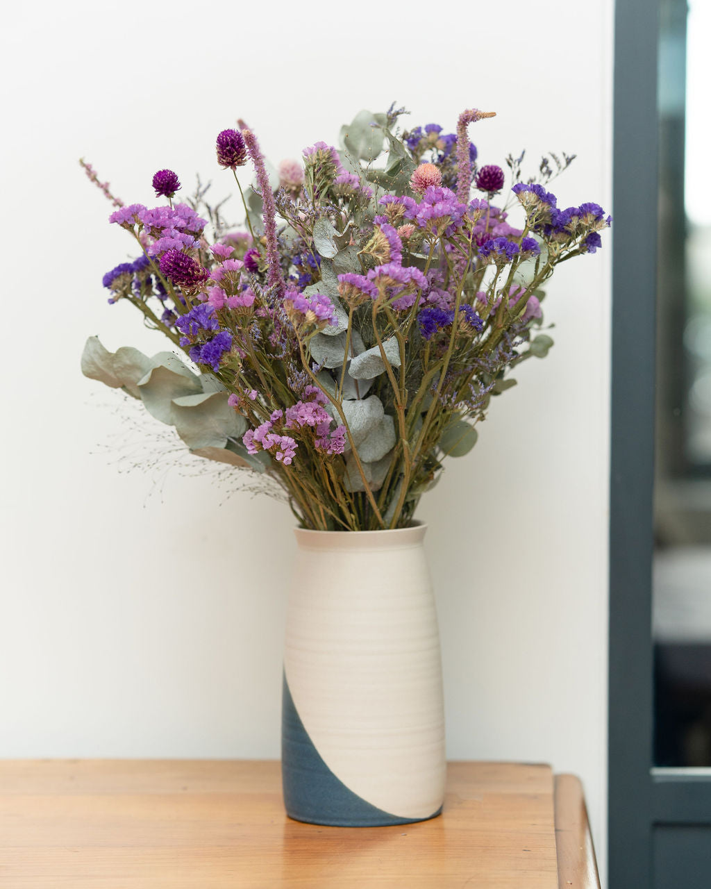 Bouquet de fleurs séchées - PURPLE RAIN