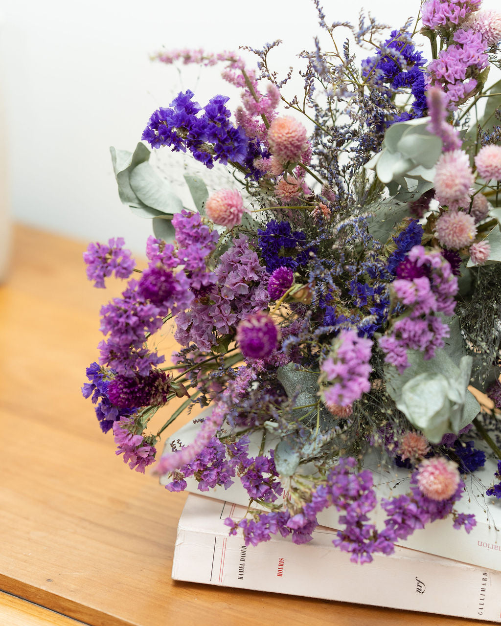 Bouquet de fleurs séchées - PURPLE RAIN