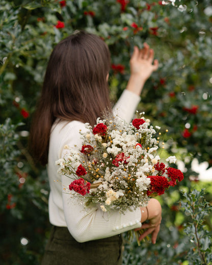 Bouquet de fleurs séchées - SANTA