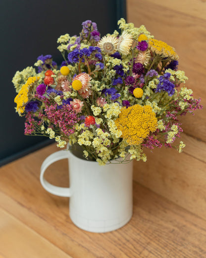 Bouquet de fleurs séchées - YELLOW SUBMARINE