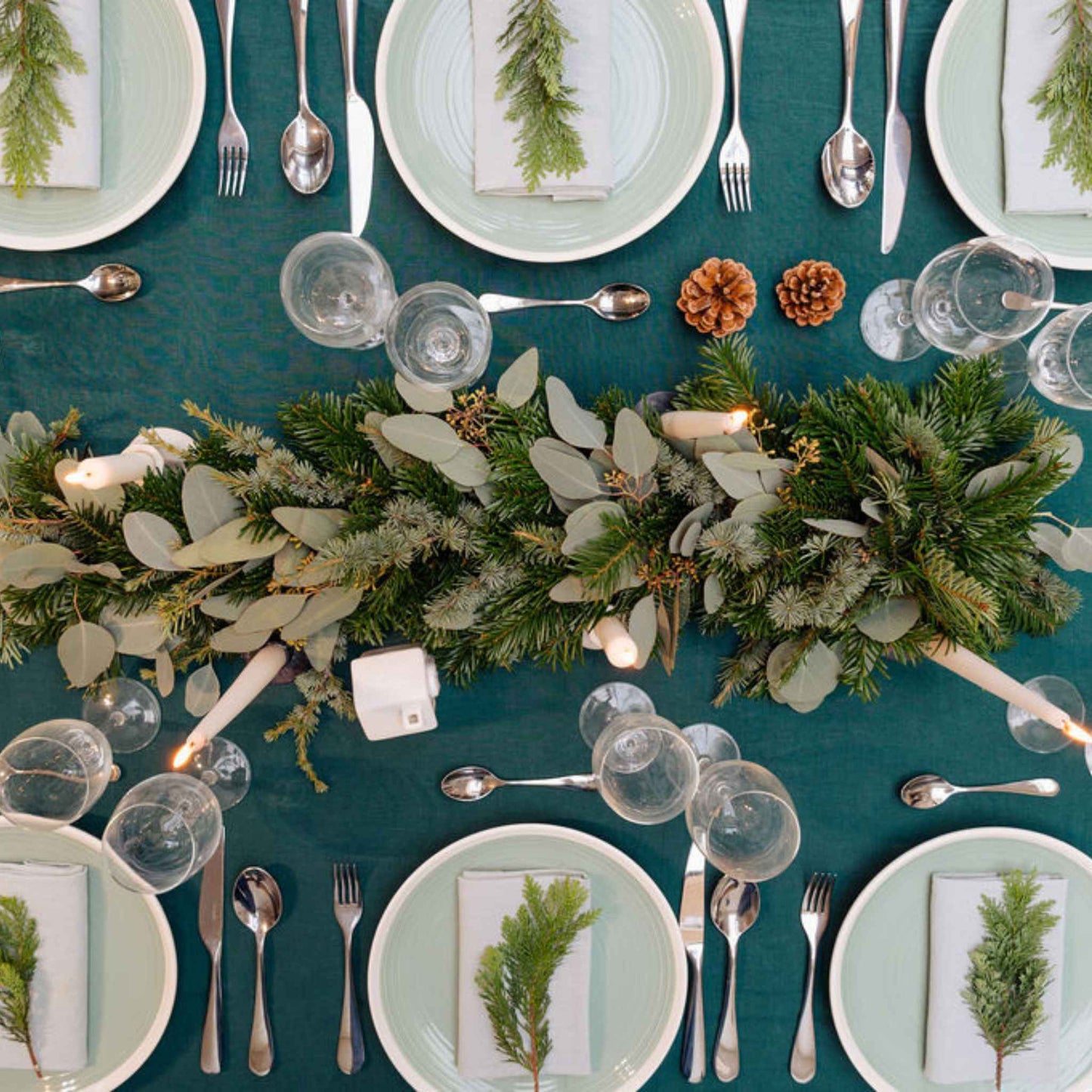 Chemin de table de Noël