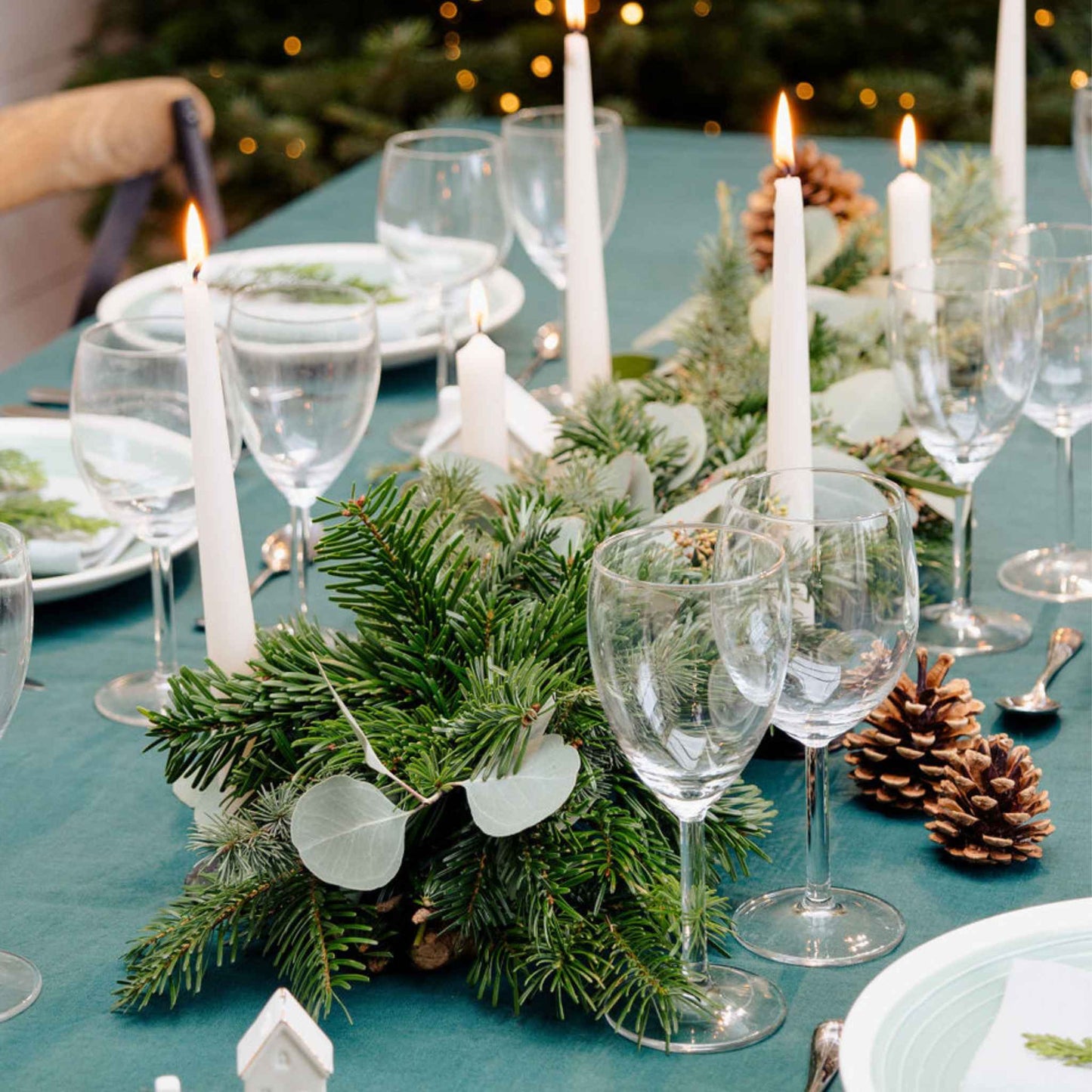 Chemin de table de Noël