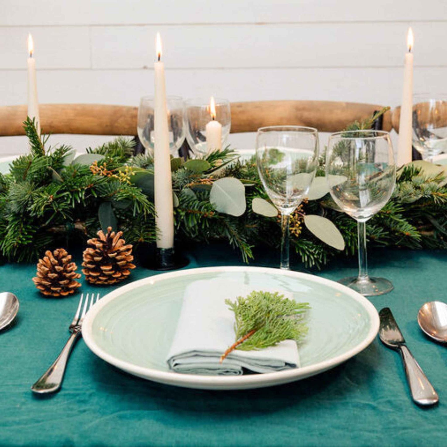 Chemin de table de Noël