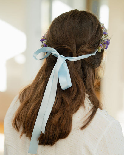 Couronne de tête en fleurs séchées pour cérémonie - Adulte - BERDER