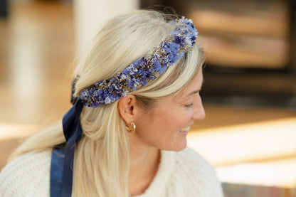 Couronne de tête en fleurs séchées pour cérémonie - Adulte - HOEDIC