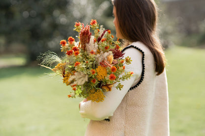 Bouquet de fleurs séchées - GOLDEN HOUR