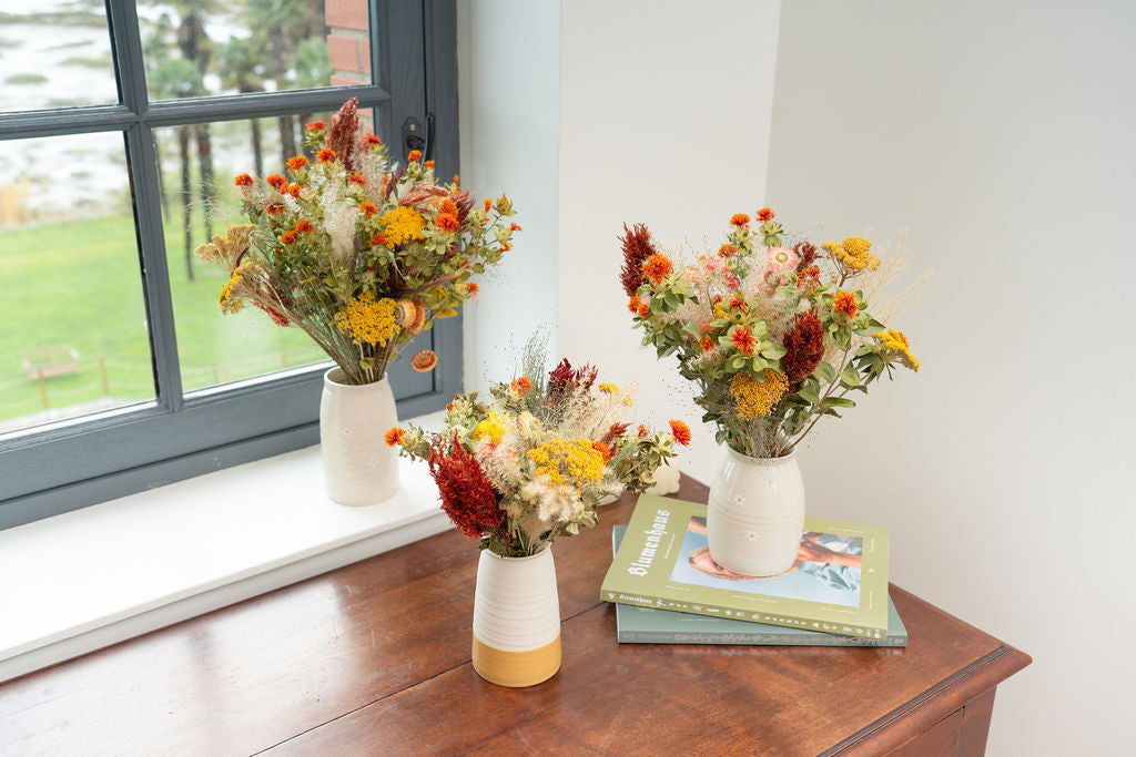 Bouquet de fleurs séchées - GOLDEN HOUR