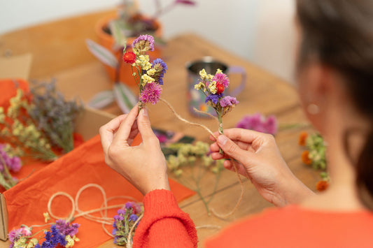 Atelier : Créez vos guirlandes en fleurs séchées (janvier à mars)