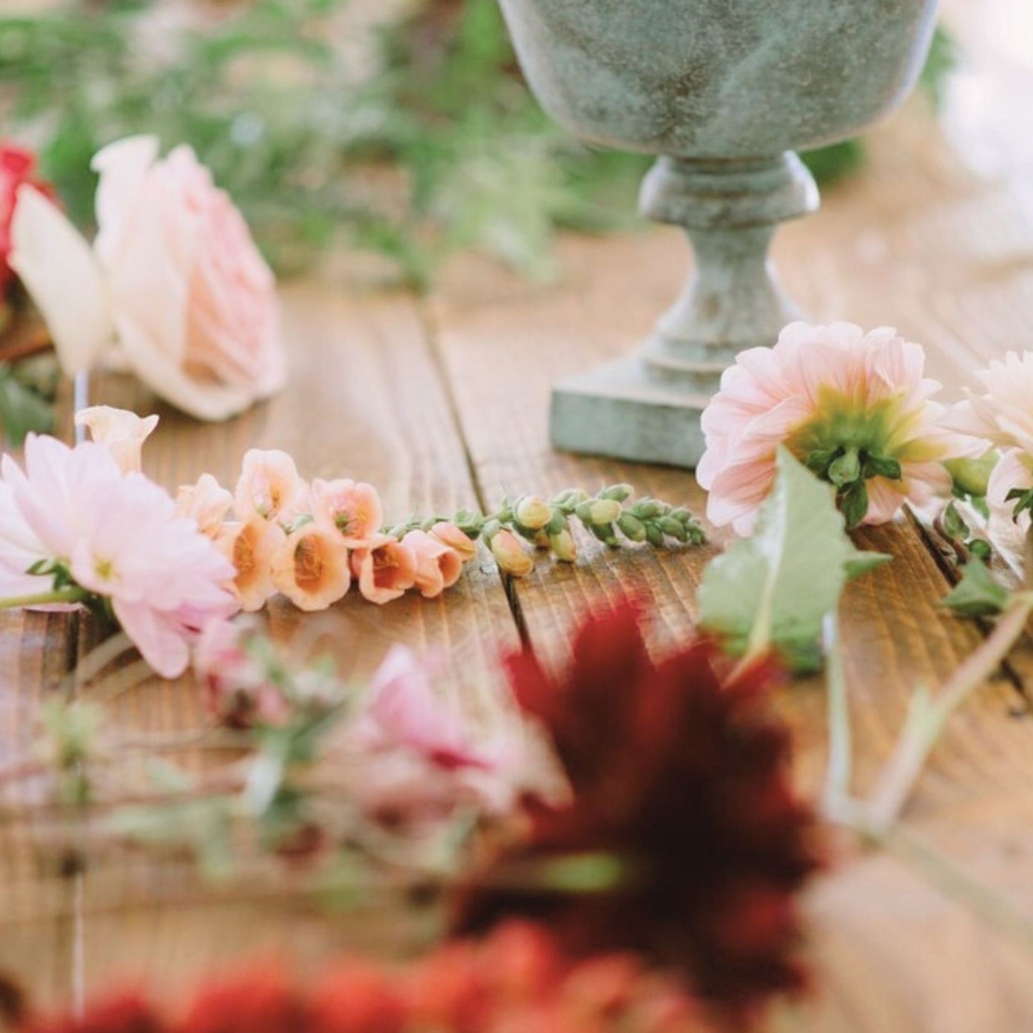 Atelier : création spéciale de saison en fleurs fraîches