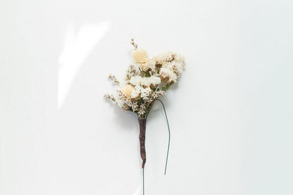 Pic à chignon en fleurs séchées pour cérémonie - HOUAT