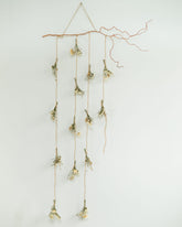 Suspension de fleurs séchées : rideau de fleurs - MOONLIGHT